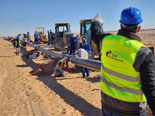 Projet - Ligne de Transfert d’Huile de l’EPF RAMA Vers CINA à Hassi Messaoud -RH1